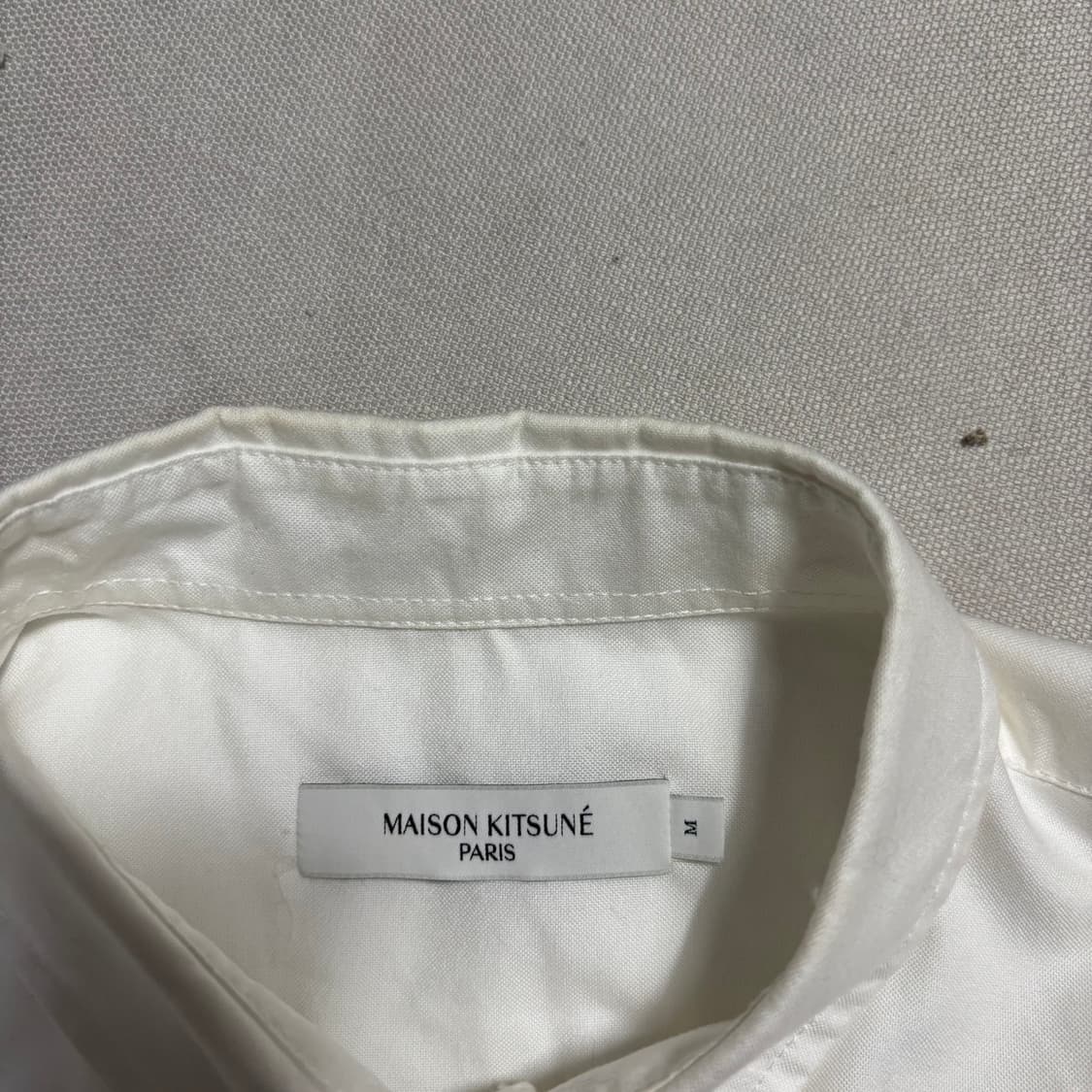 M 메종키츠네 드레스드 폭스 릴렉스드 셔츠 상품이미지4