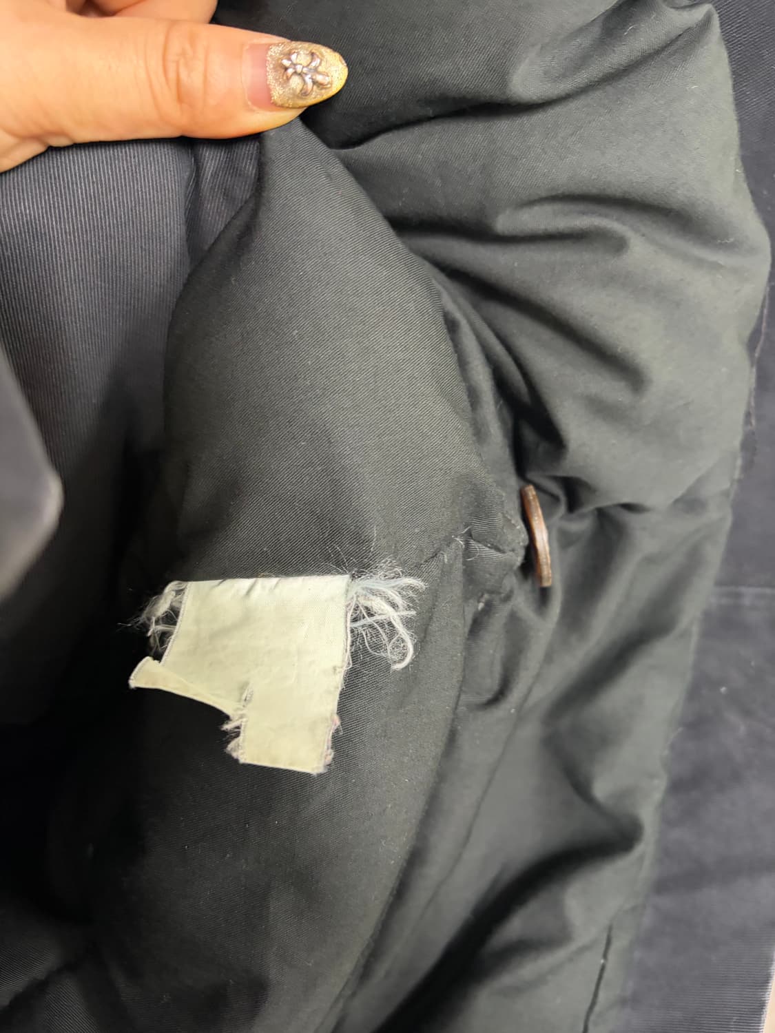 폴로 벨트 야상 패딩 자켓[1809] 상품이미지10