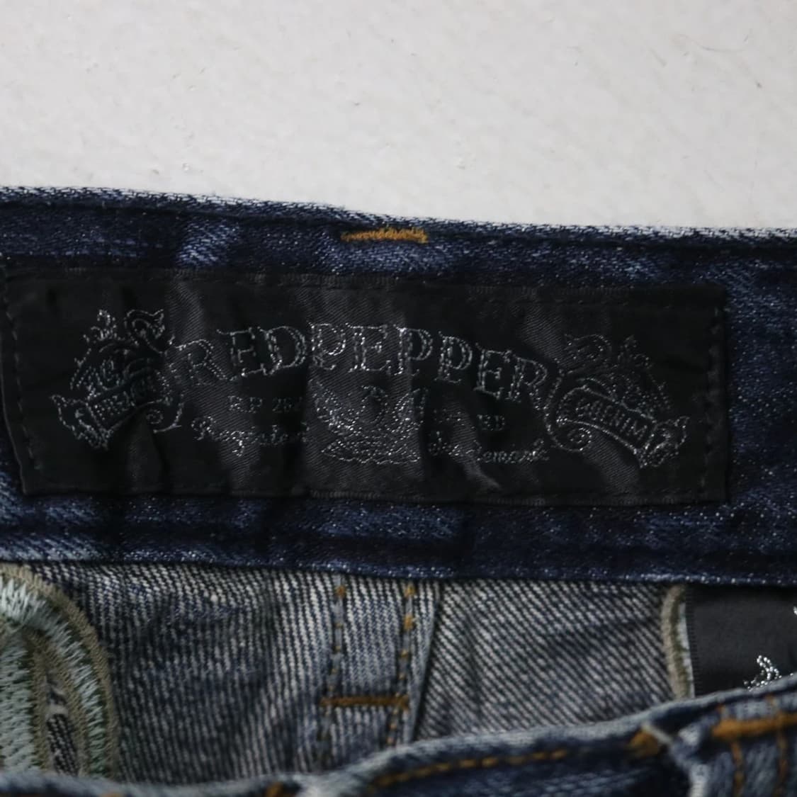 레드페퍼 자수 포인트 데님 팬츠 65085 상품이미지8