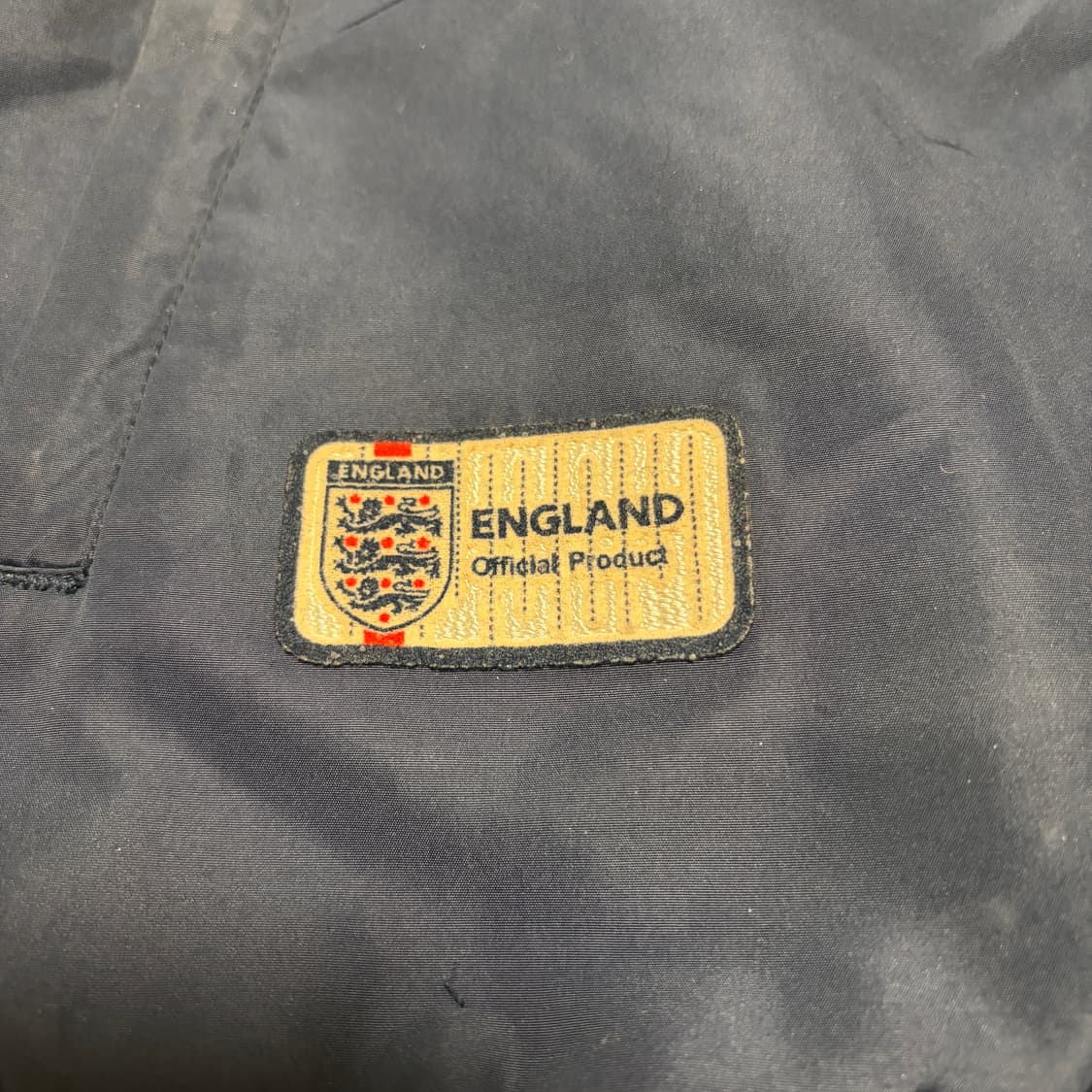 일본판)엄브로 X 잉글랜드 딥네이비 누빔 점퍼 상품이미지4