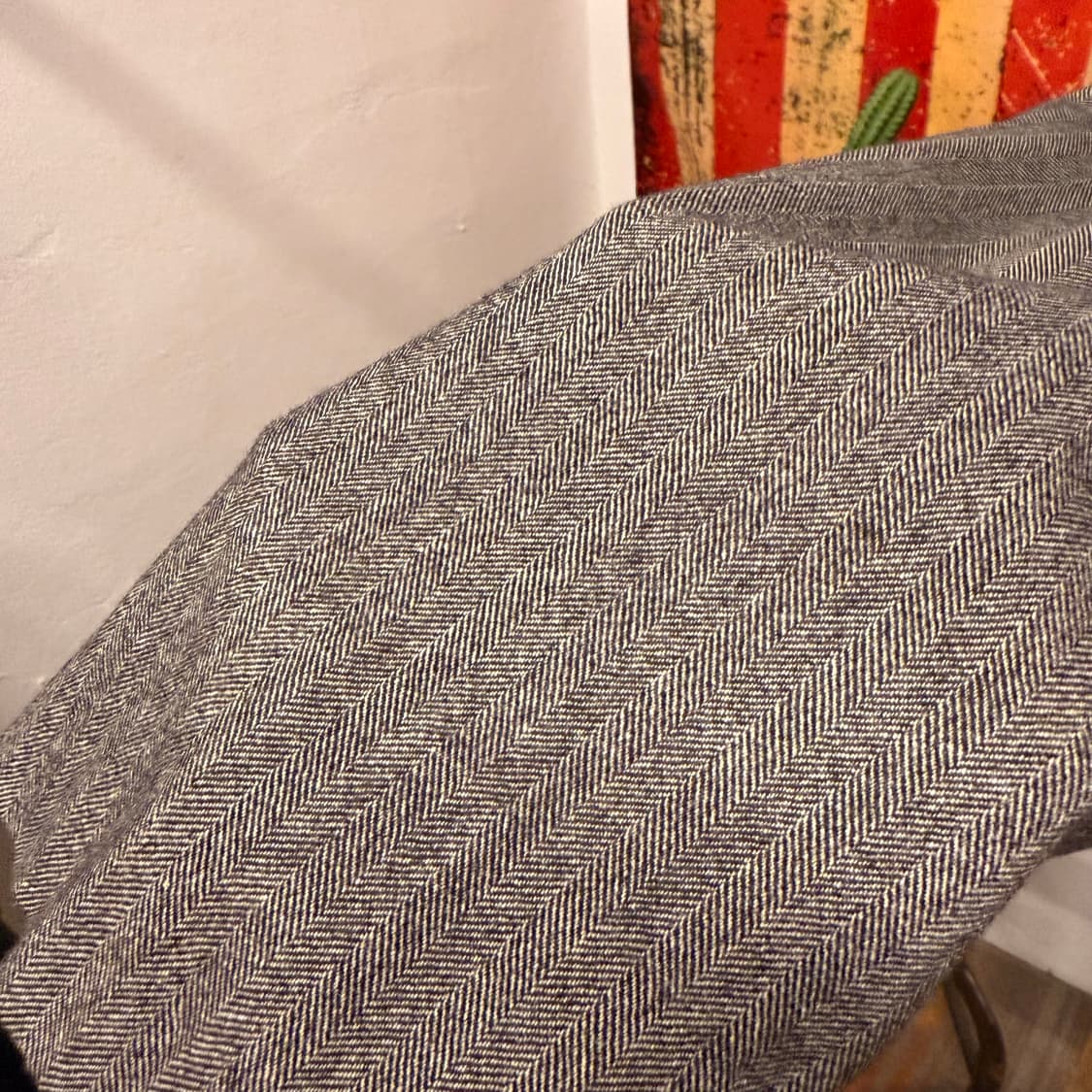 90s 폴로 랄프로렌 테일러 헤링본 울 트라우저 클래식 슬랙스 N313 상품이미지4