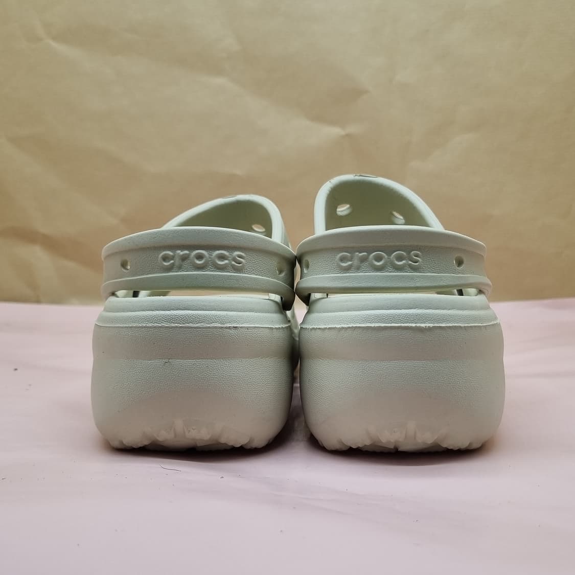 크록스 클래식 크러쉬 여성샌들 w7 240 굽5 상품이미지4