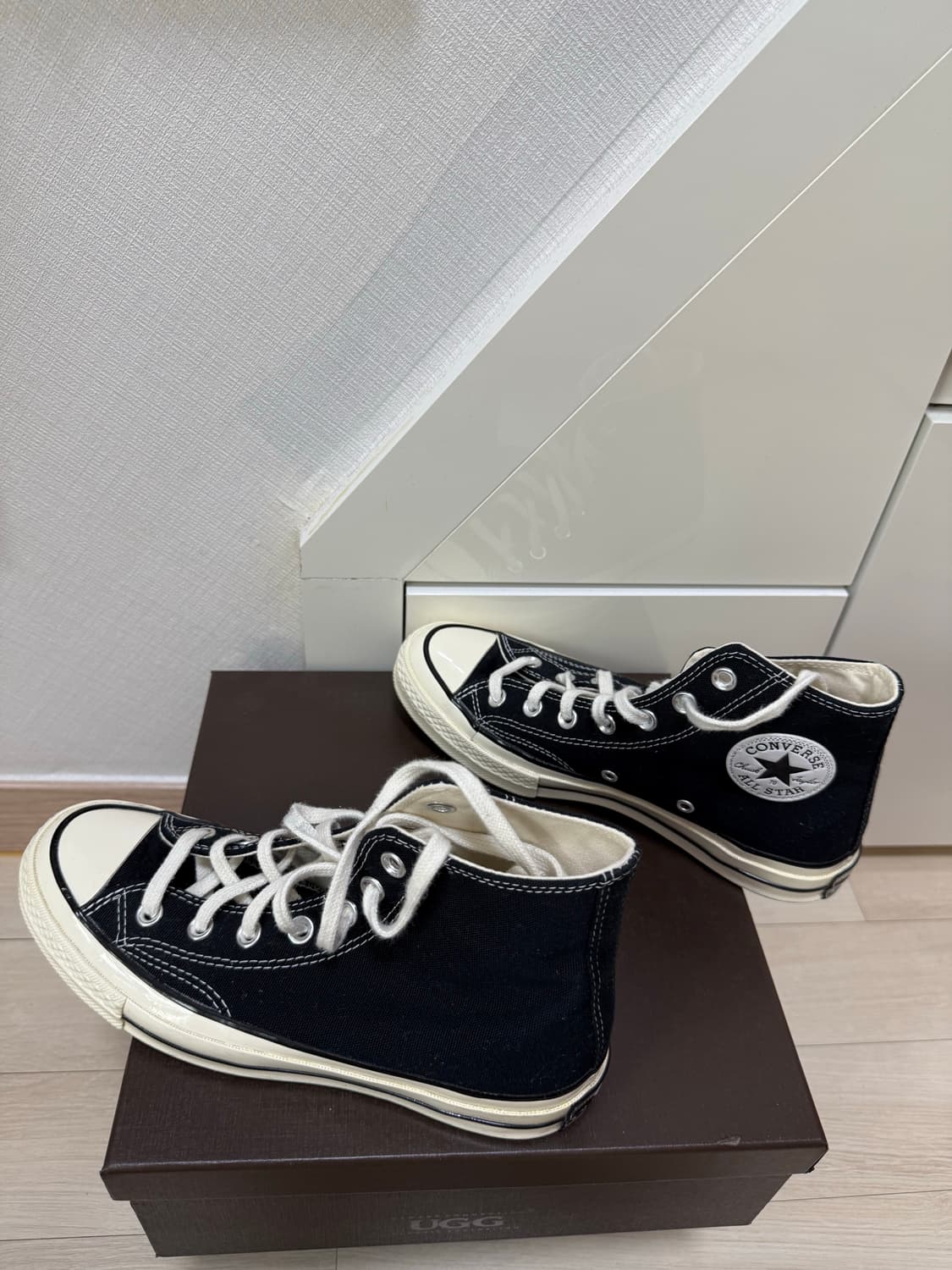 컨버스 척테일러 70 하이 블랙 245 상품이미지6