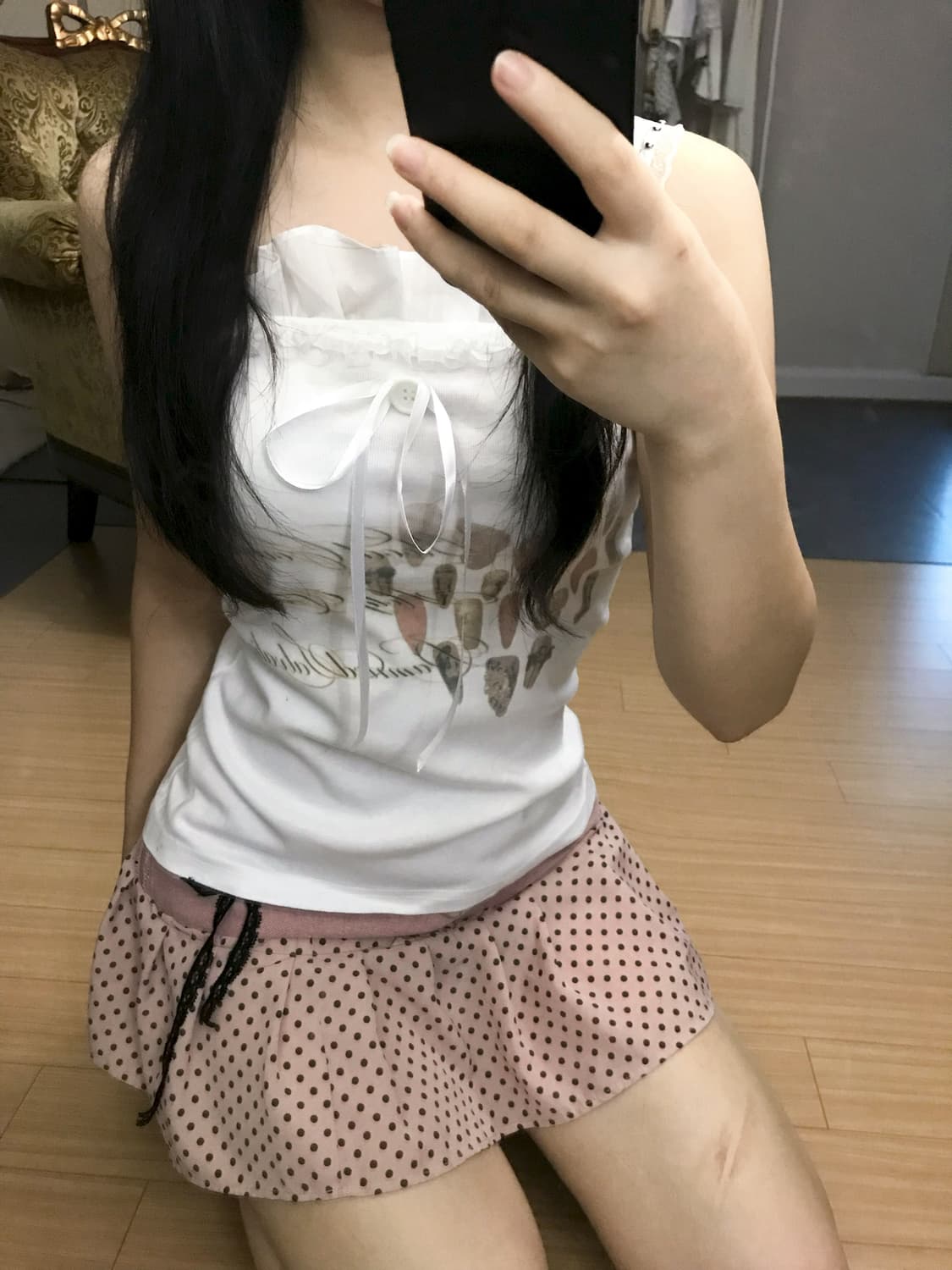 Nail Heart Sleeveless 상품이미지1