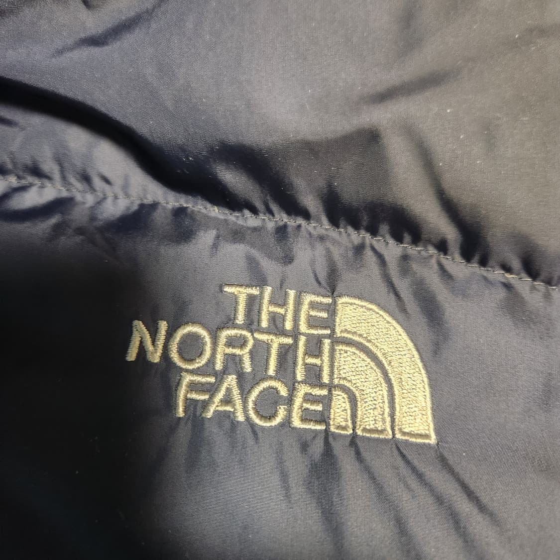 노스페이스 구스다운 네이비 패딩 상품이미지5