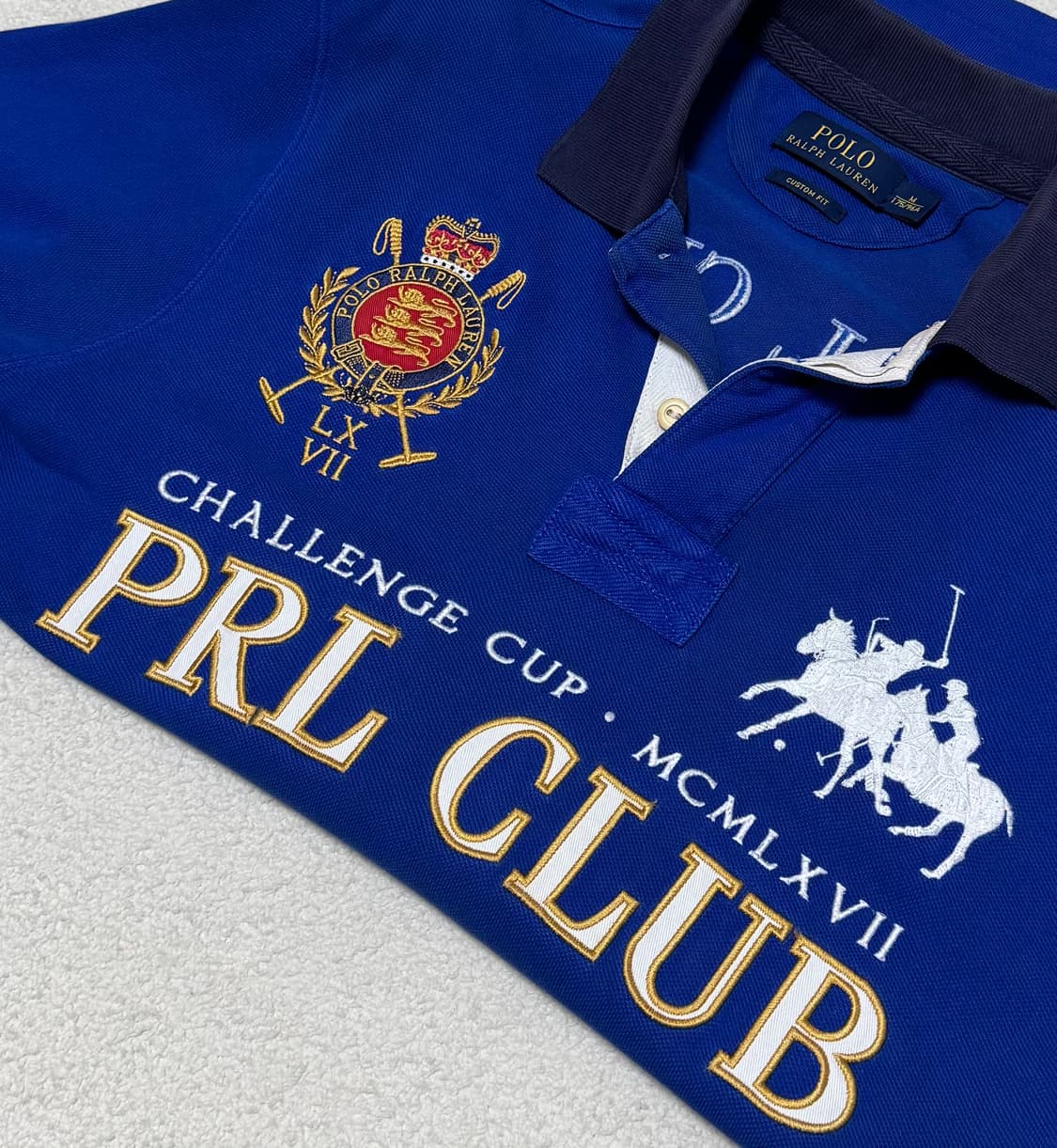 폴로 랄프로렌 빅포니 PRI CLUB 블루 pk 반팔  상품이미지4