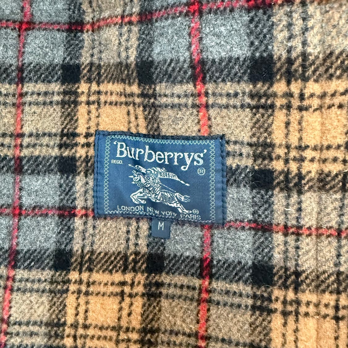 [M] 버버리 카멜 더플코트 상품이미지6