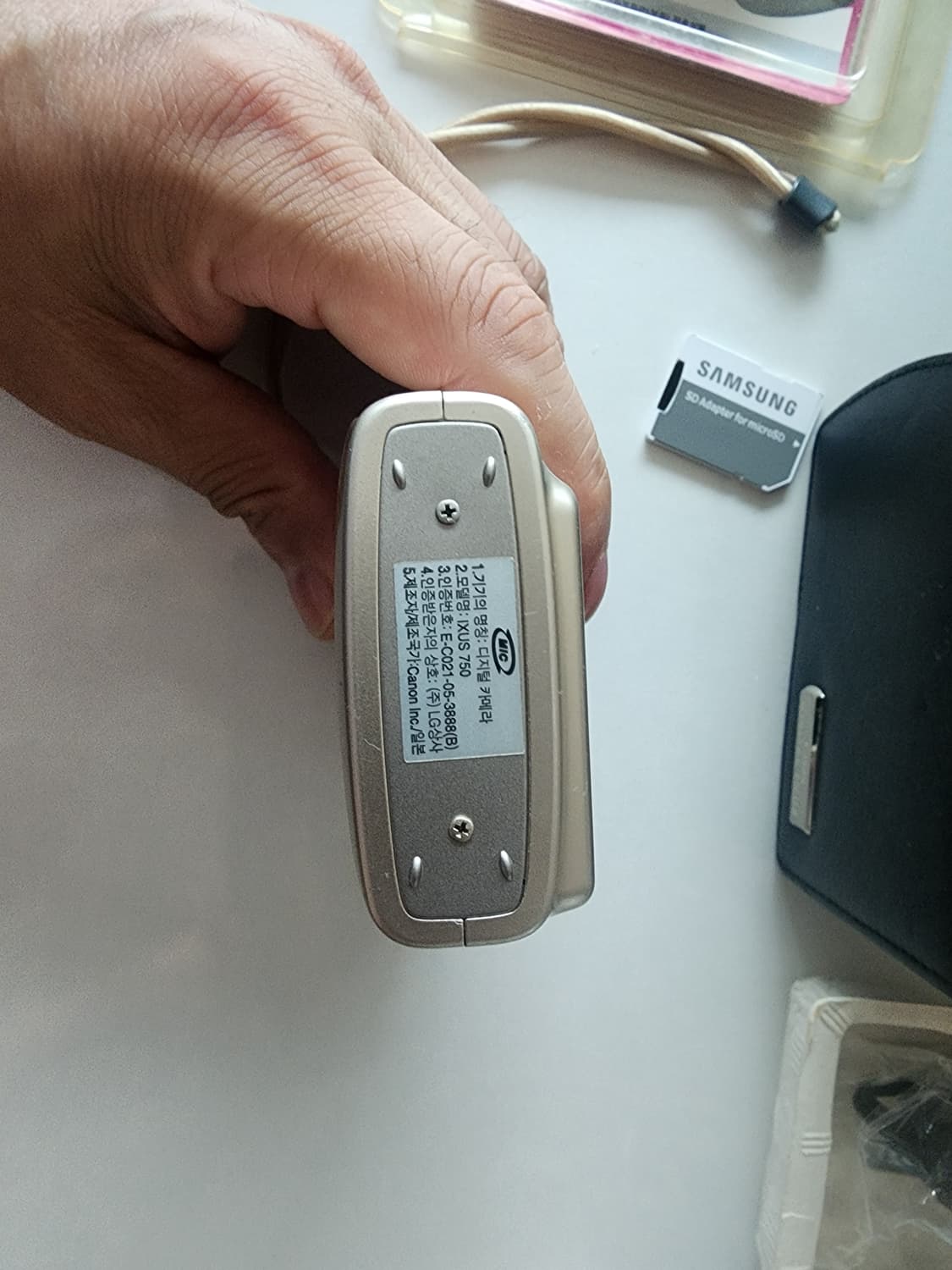 캐논 ixus 750 판매합니다 상품이미지4