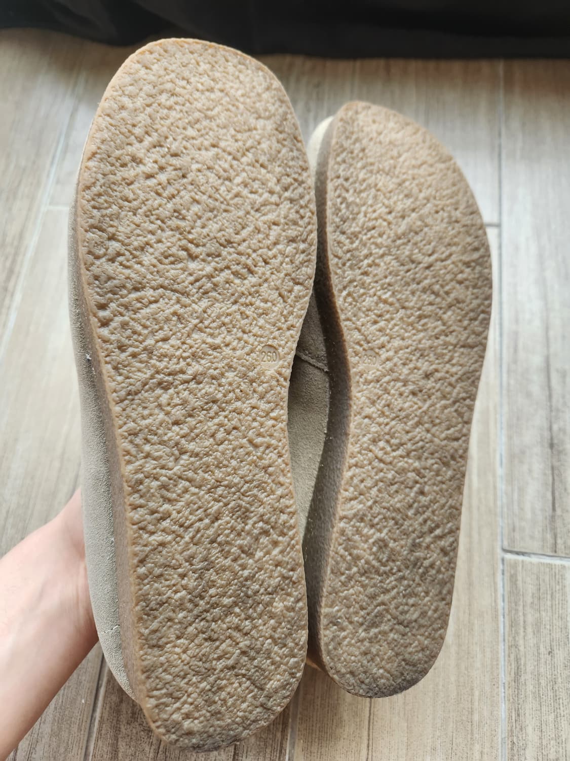 GU 리얼레더 모카신 베이지 (260) 상품이미지6