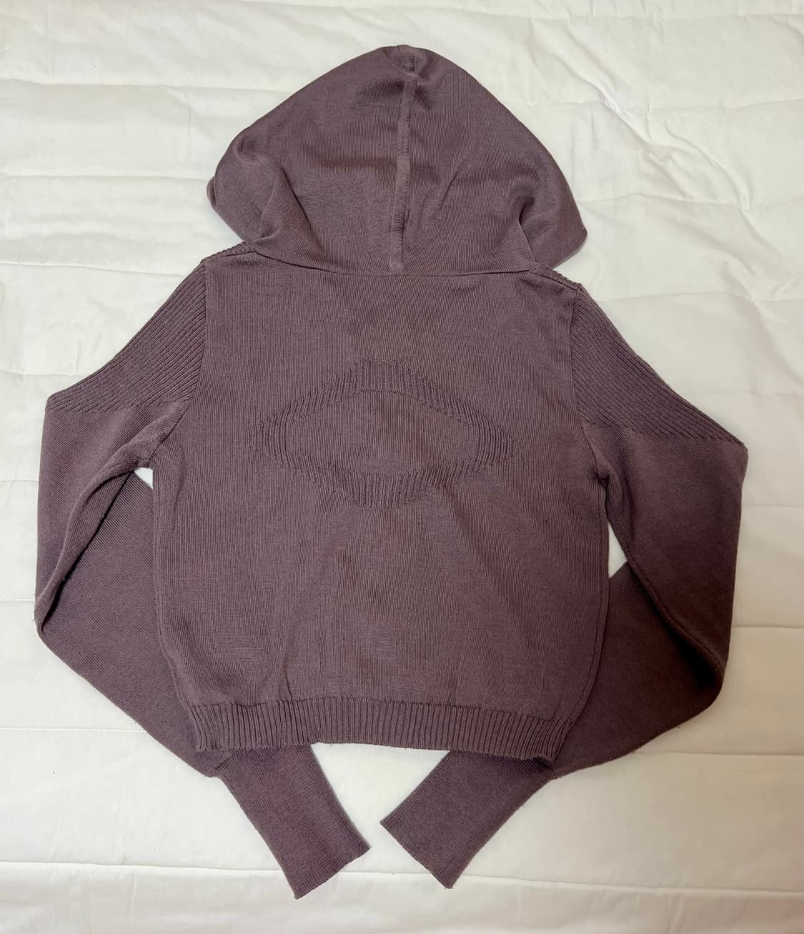 미스치프 롬버스 니티드 후드 로즈 브라운 상품이미지4