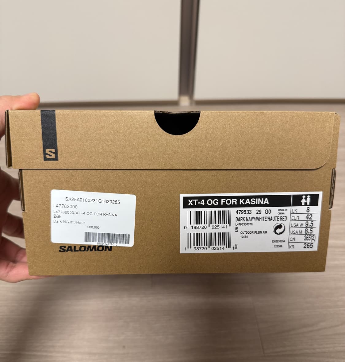 살로몬 카시나 XT-4 265 (미시착 새상품) 상품이미지9
