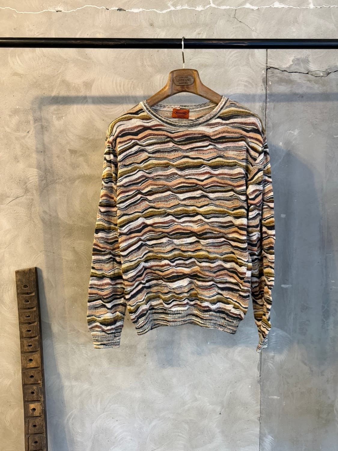 미쏘니 패턴 니트 66~77 상품이미지1