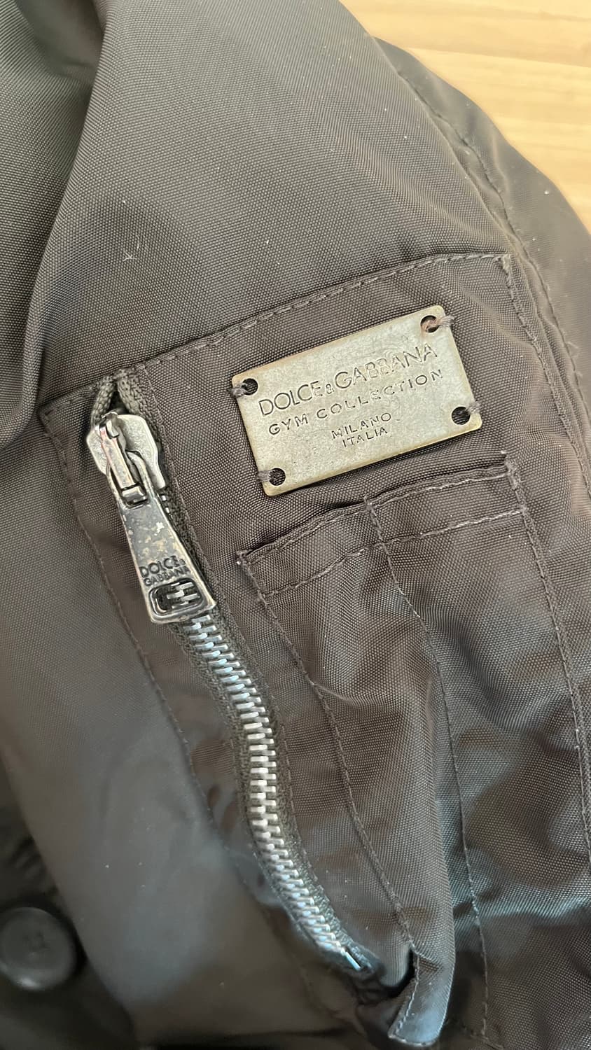 돌체앤가바나 n2b 봄버 패딩 46사이즈 상품이미지3