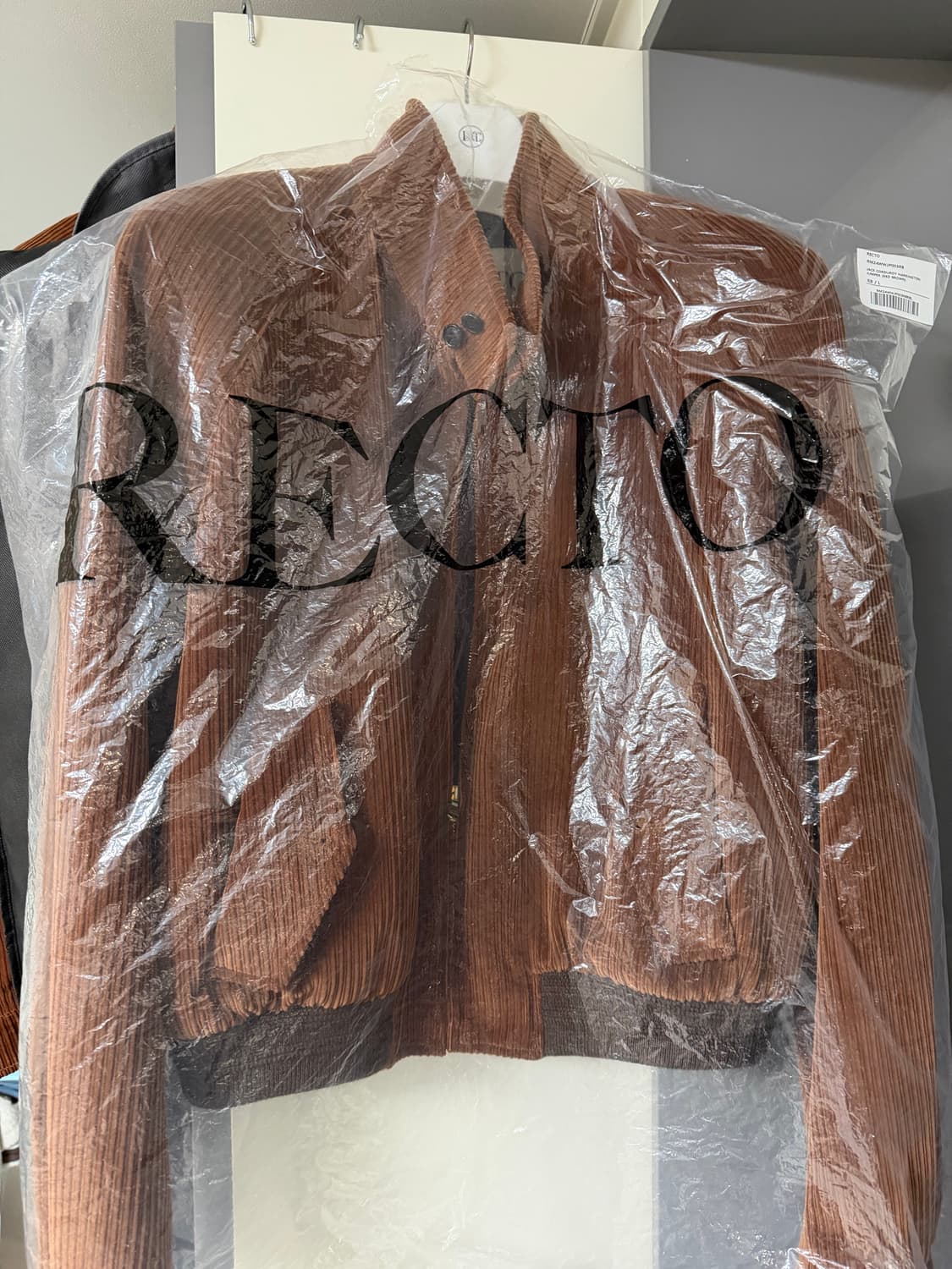 렉토 코듀로이 자켓 새상품 판매합니다 m/l 상품이미지1