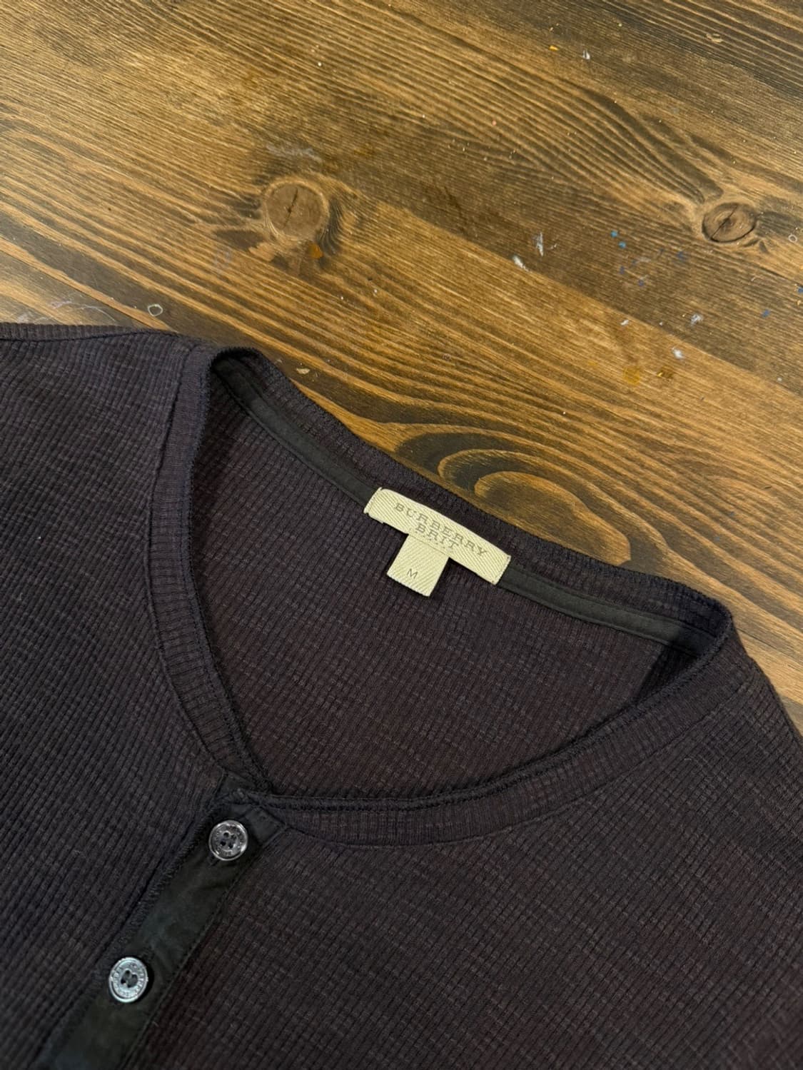 버버리 헨리넥 롱슬리브 티셔츠 100 상품이미지8