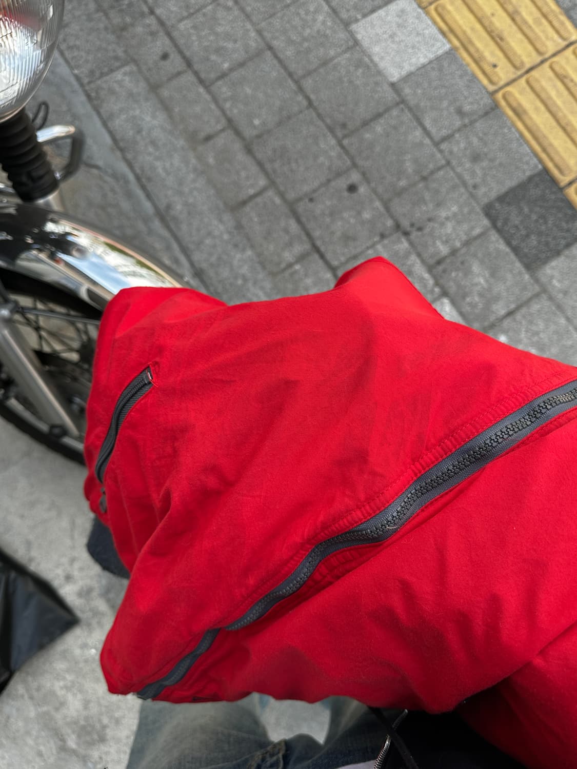 울리치 usa 빈티지 웜업 플리스 레드  상품이미지10