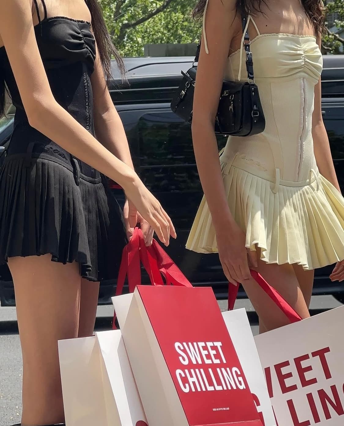 스위트칠링) 코르셋 플리츠 미니 드레스 원피스 상품이미지8