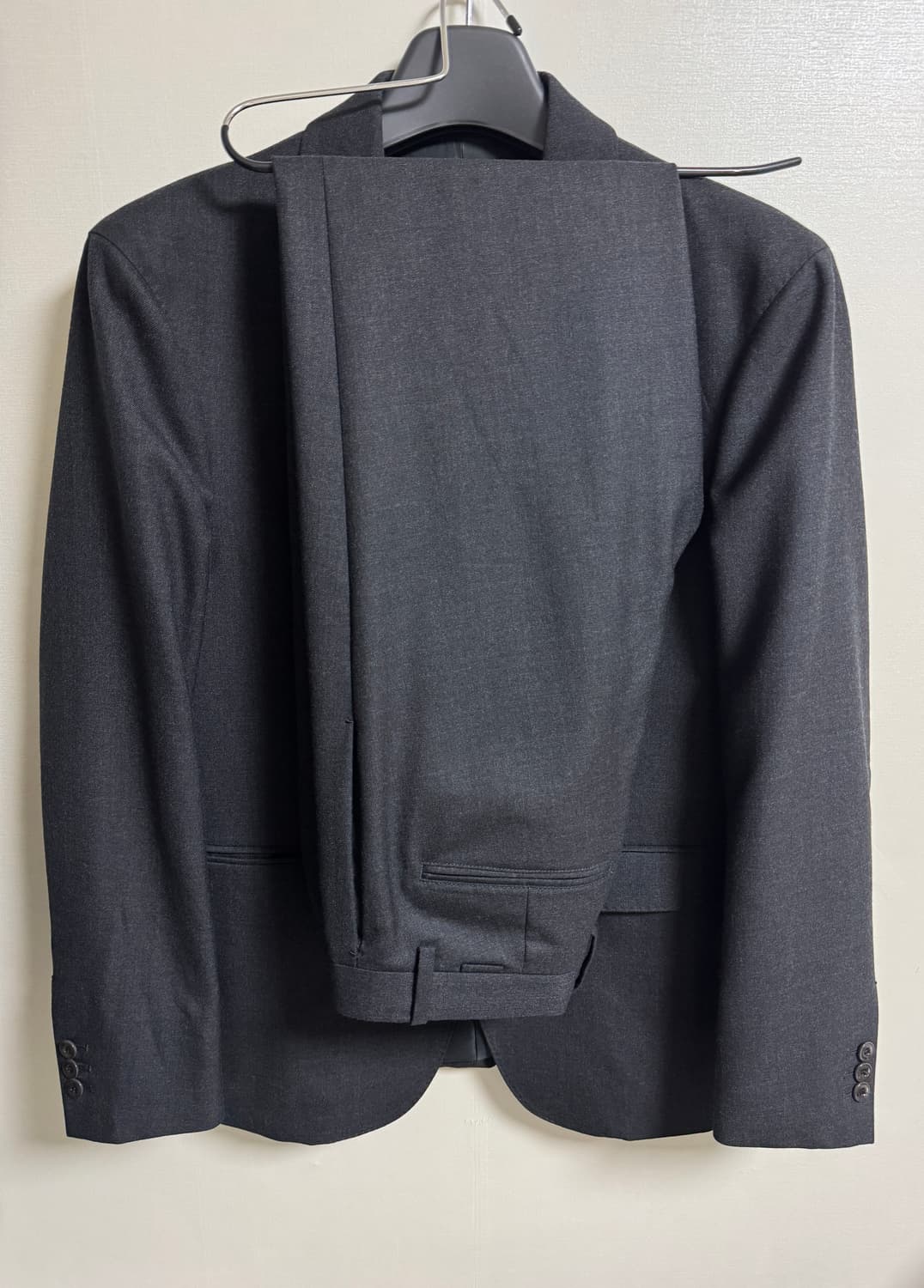 포터리 비즈니스 수트(스탠다드 핏)(다크 그레이)(2사이즈) 상품이미지3