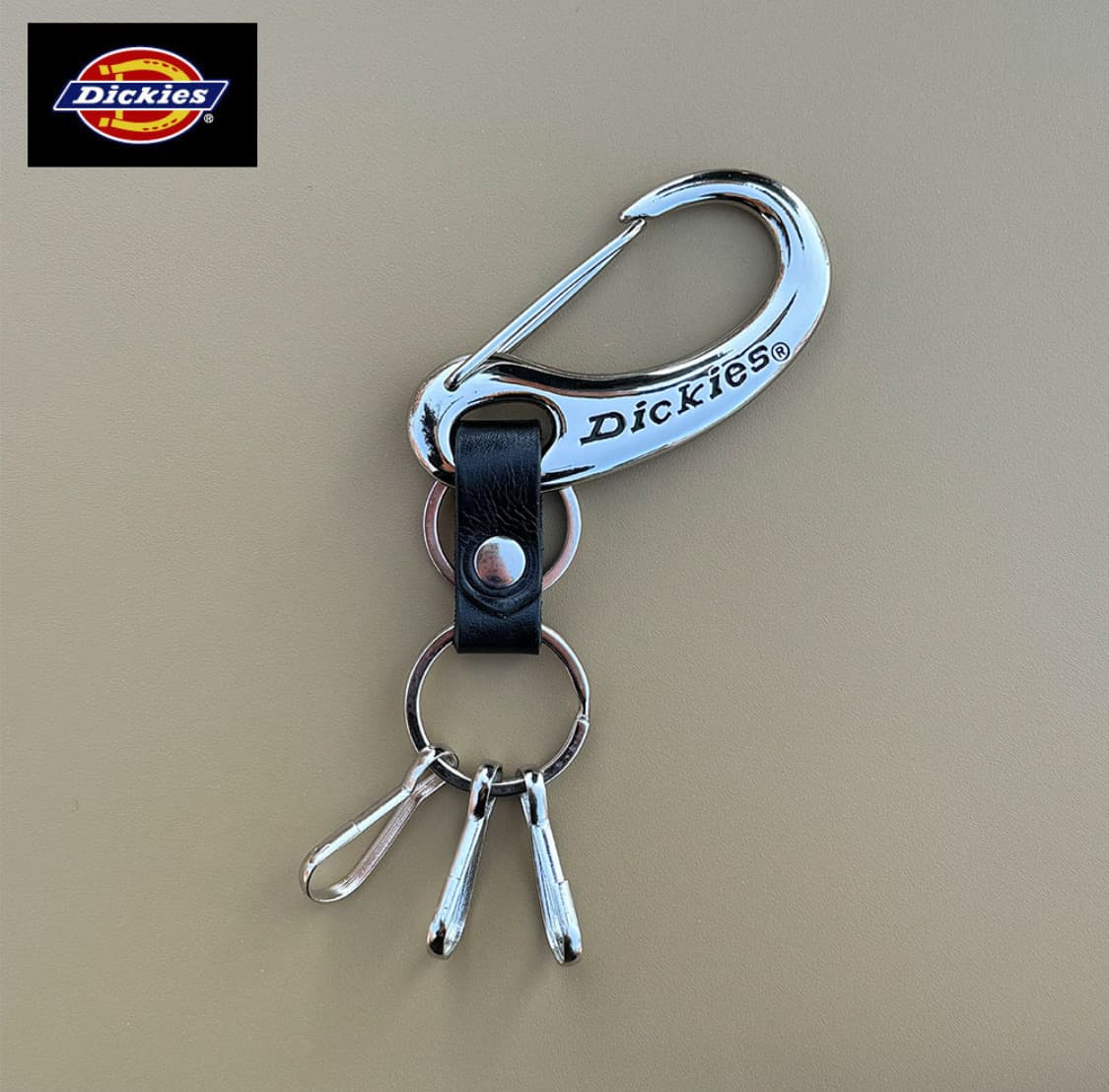 Dickies 디키즈 카라비너 키링 실버 상품이미지1