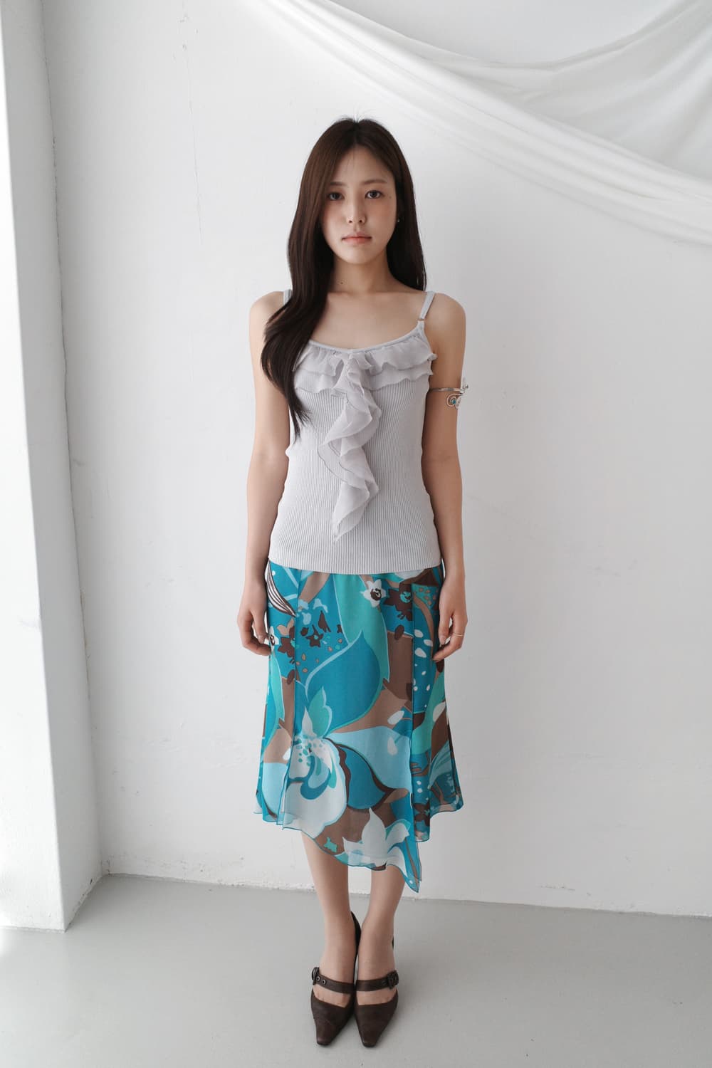 oriental flared skrit  상품이미지10