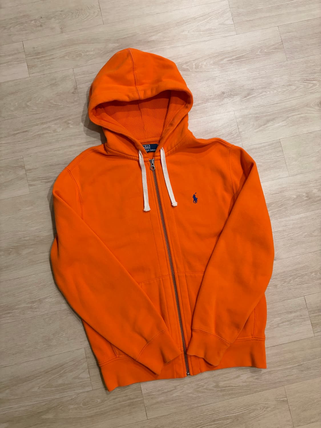 폴로 랄프로렌 오렌지 후드 상품이미지1