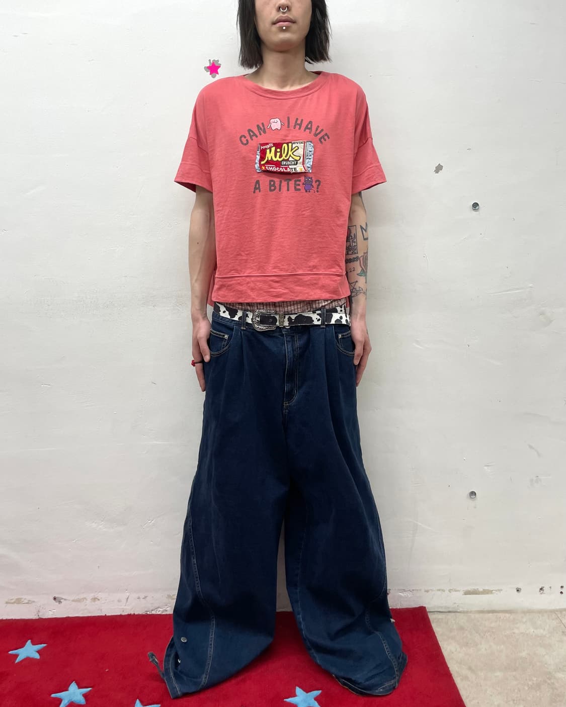 Milk chocolate pink t-shirt 상품이미지4