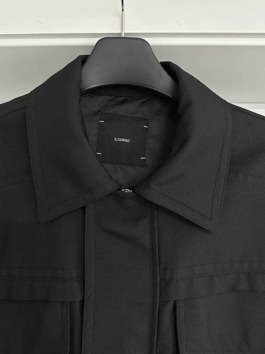 [일꼬르소] 남성 블랙 자켓 상품이미지3