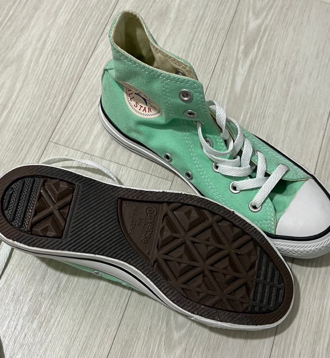 컨버스 민트 척테일러 하이탑 새신발 240 상품이미지2
