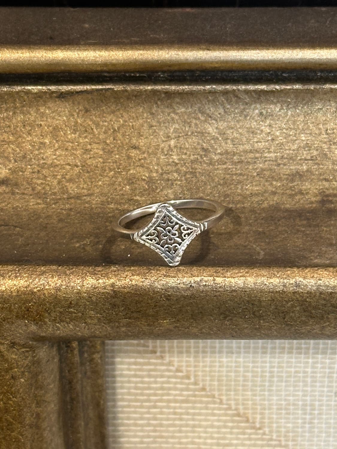 Arca Dia 925Silver Ring 상품이미지5