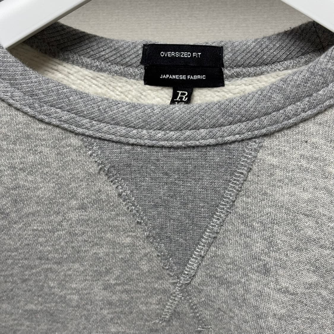 xs/s) R13 알써티 점보 크롭 스웻셔츠 맨투맨 상품이미지2