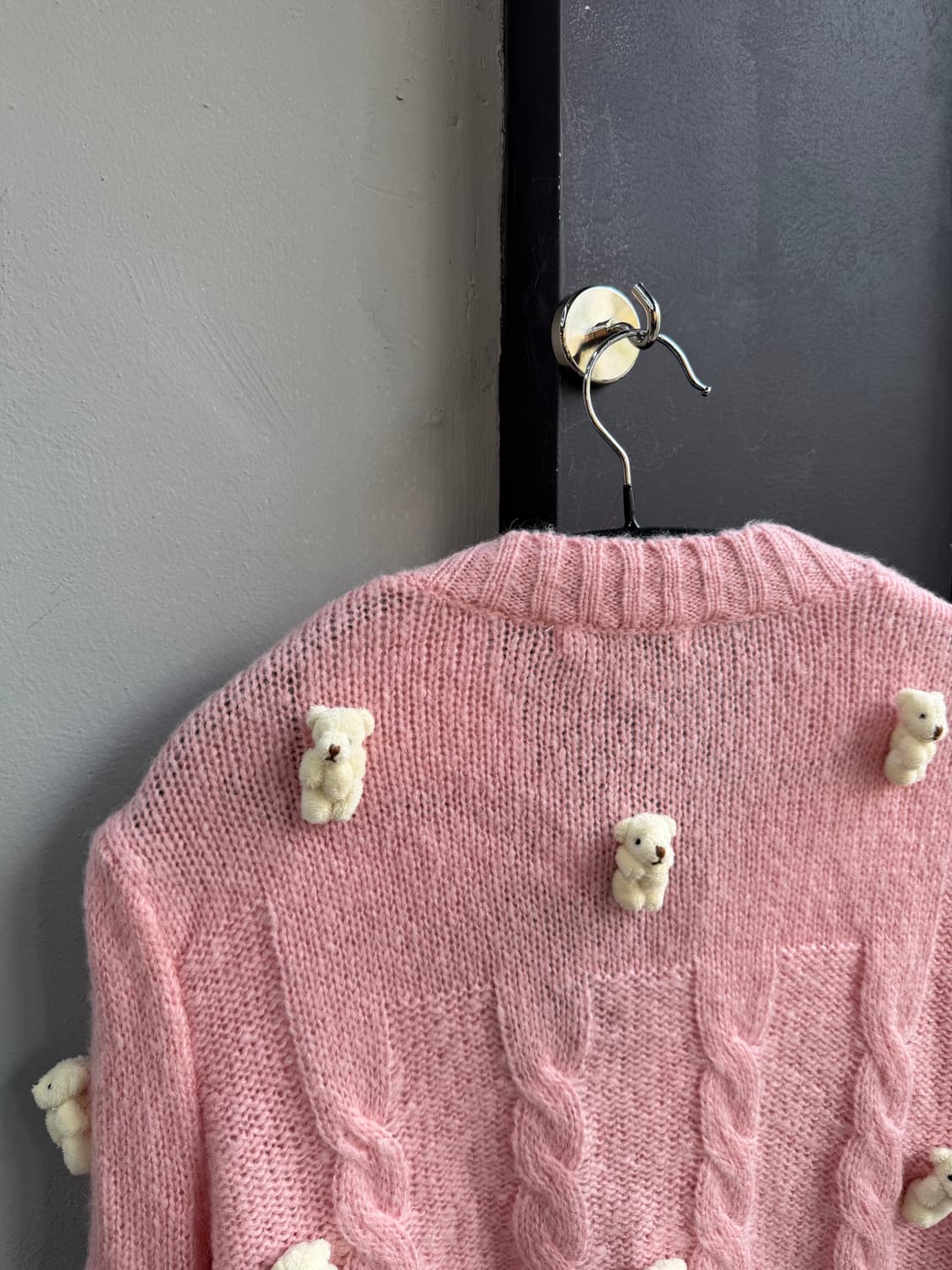 (새상품)S/ 13De Marzo 미니베어 가디건 자켓 상품이미지9