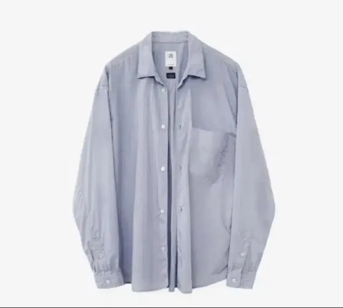 [4] 폴리테루 텐코 셔츠 미드블루 상품이미지1