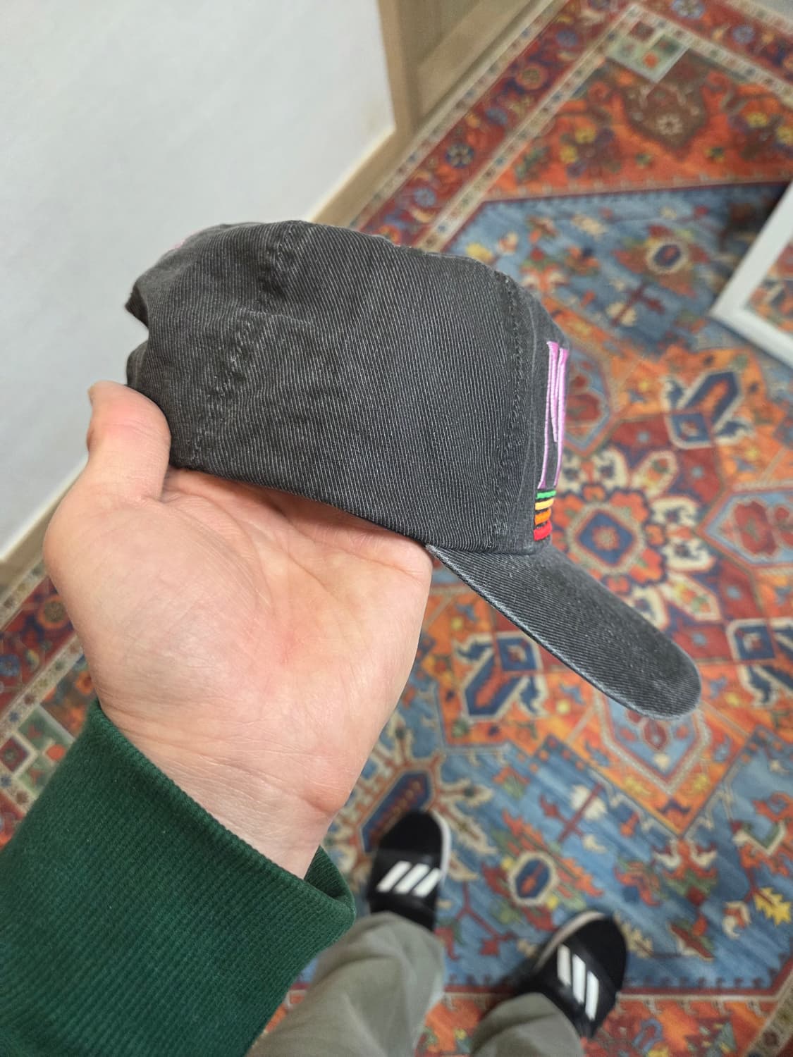 오가프 동아일보 매거진 모자 프리 차콜그레이  상품이미지2