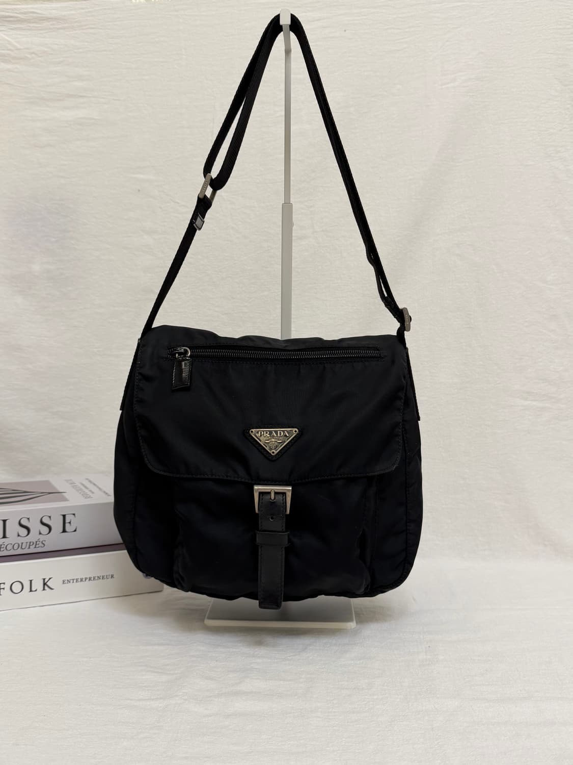 정품 프라다 포코노 나일론 주우재백 메신저백 크로스백 상품이미지3