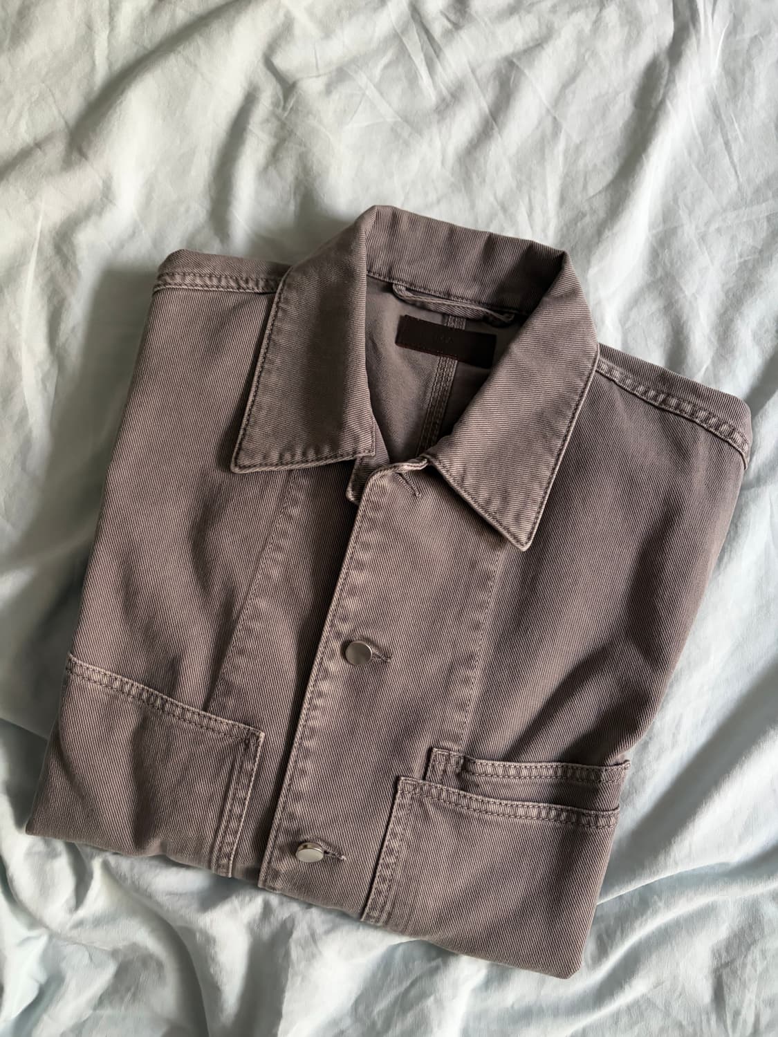 르메르 워크웨어 데님 오버셔츠 자켓 상품이미지4