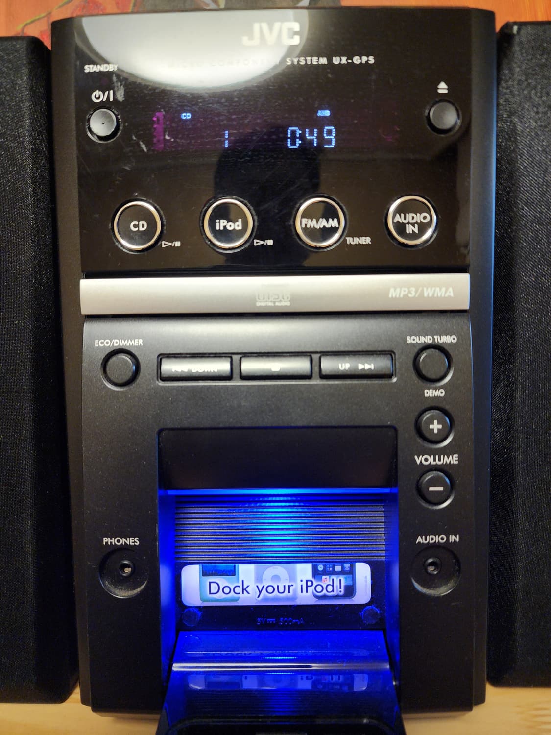 JVC UX-GP5 미니 오디오 덱 상품이미지2