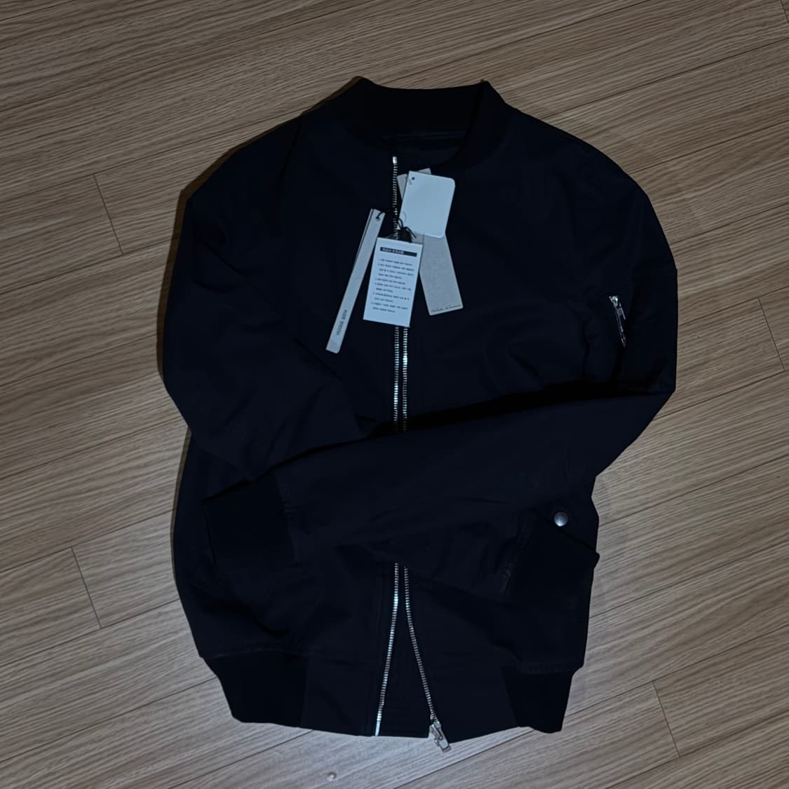 (46) 릭오웬스 플라이트 봄버 국문택 새상품 상품이미지1