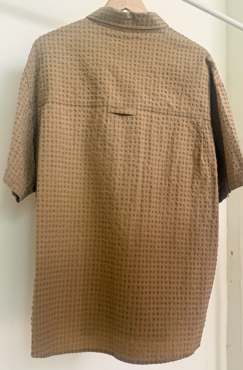 타임(TIME) 크로쉐 텍스쳐 반팔셔츠 S/S 상품이미지3