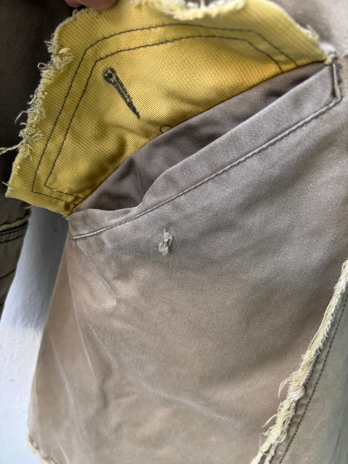 디젤 그런지 더블 코트 상품이미지5