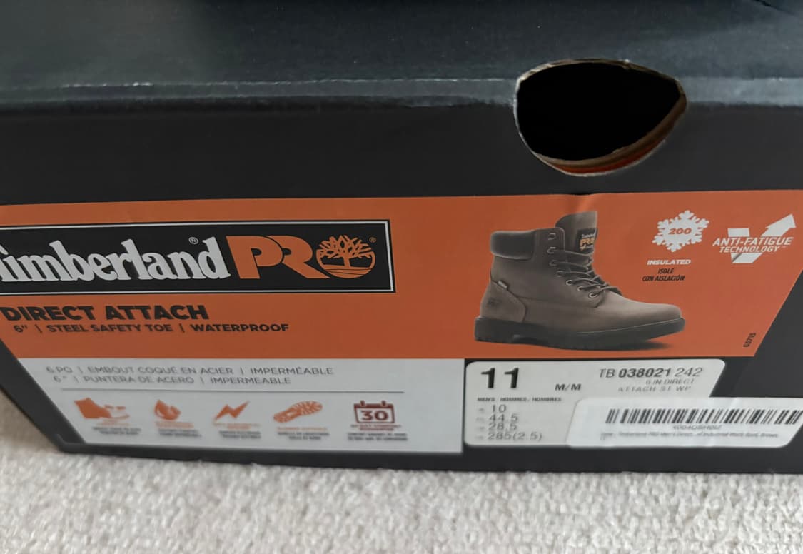 팀버랜드 프로 pro 스틸토 워커 브라운 / 11 상품이미지4