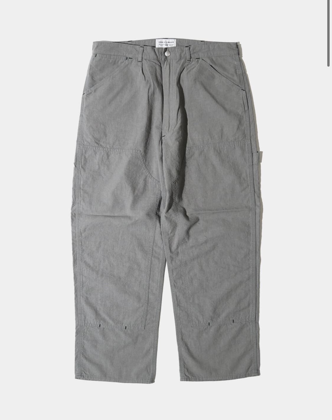 엔즈앤드민즈 Double Knee Painter Pants 그레이 판매 상품이미지1