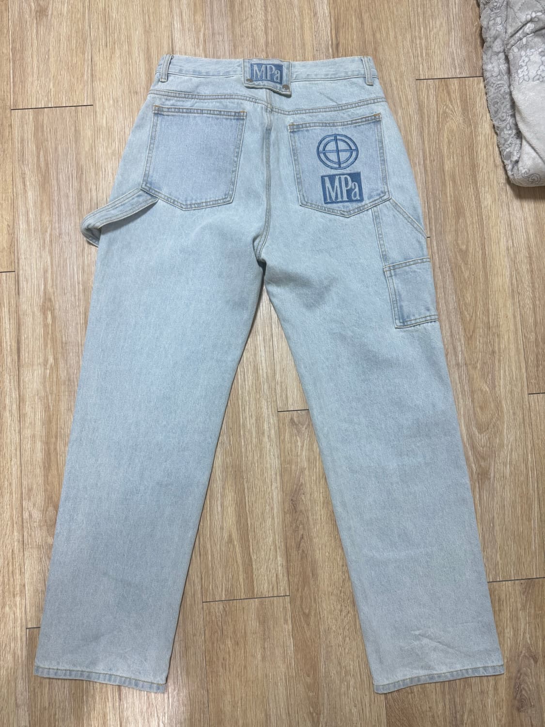 m) 플라스틱프로덕트 페인터 데님 팬츠 상품이미지9
