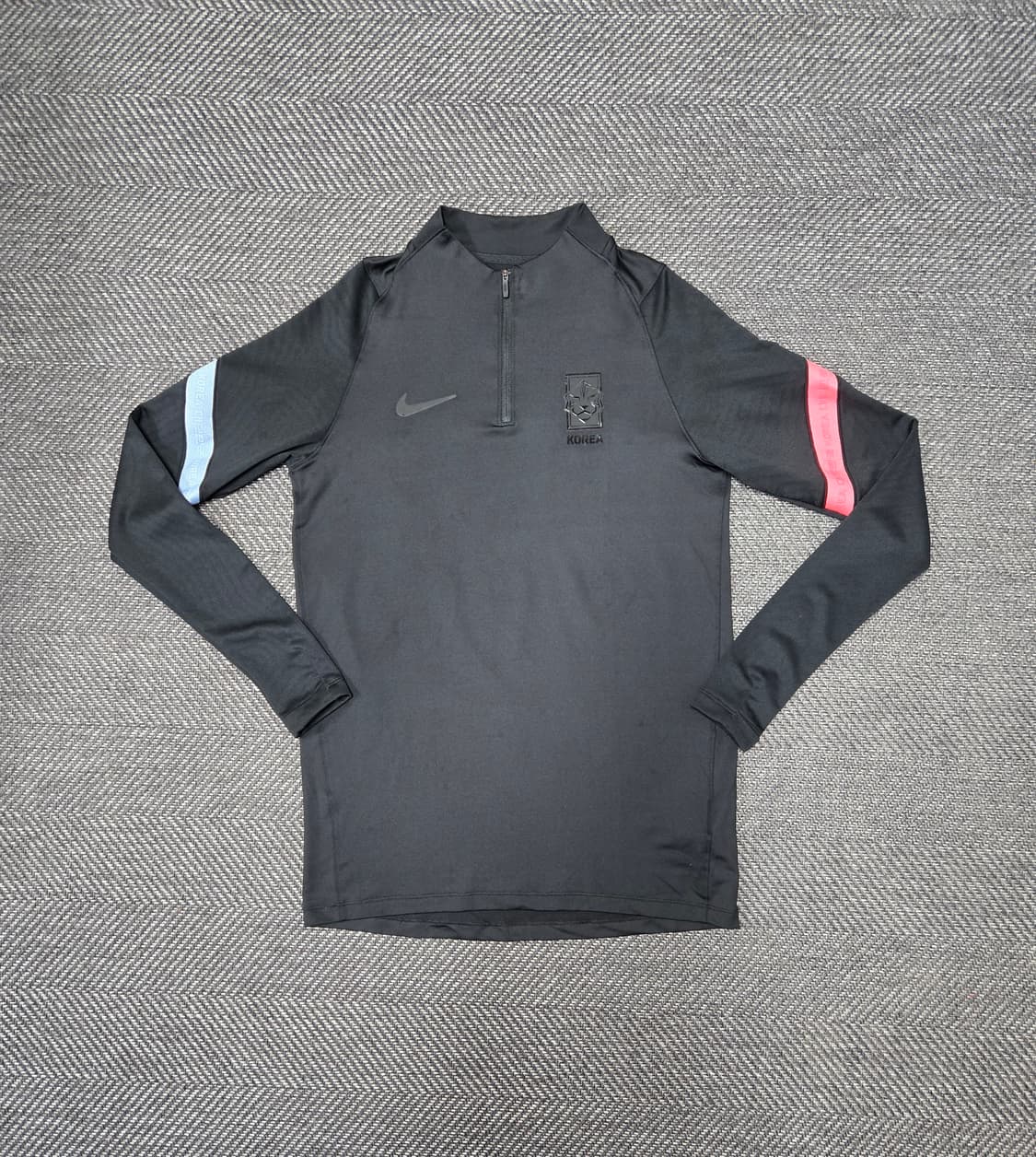 나이키 대한민국 축구 트레이닝 탑 블랙 나이키 국가대표 드릴탑 상품이미지1