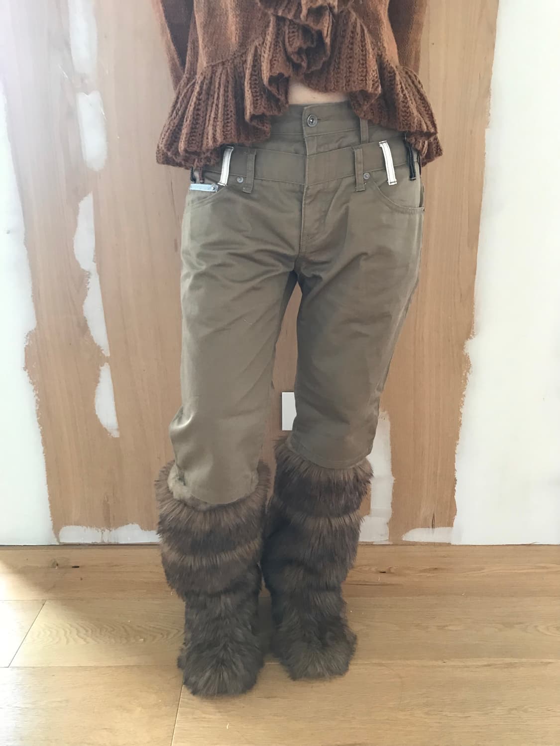 vintage belt pants 상품이미지6