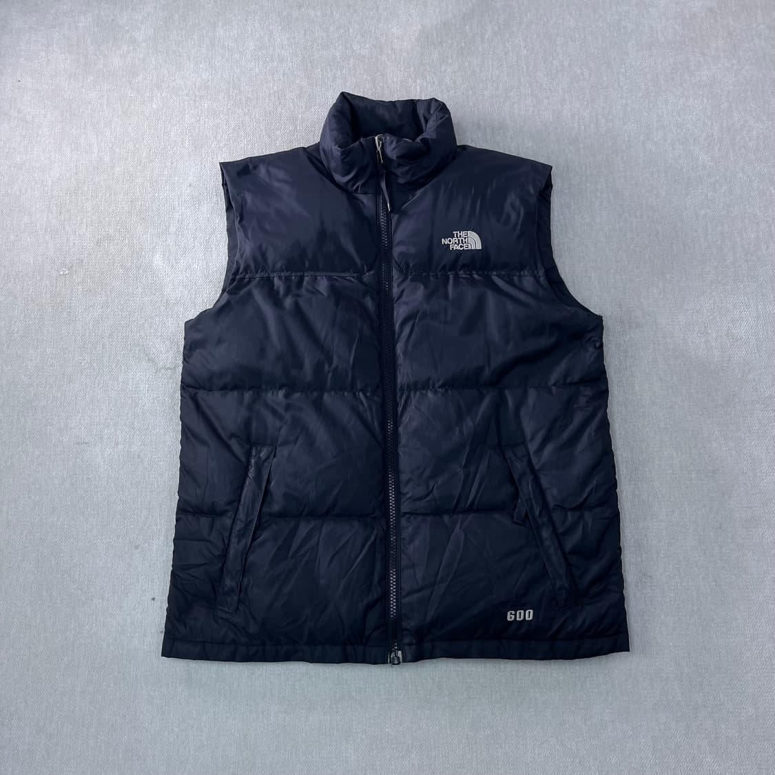 95 노스페이스 600 센터로고 구스 조끼 패딩 상품이미지1