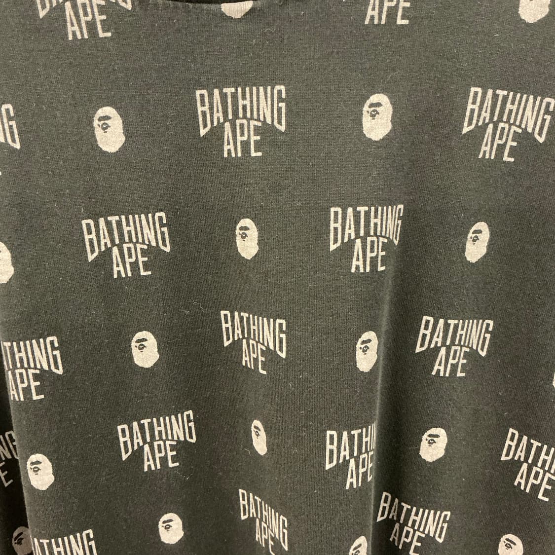 베이프 모노그램 반팔티  상품이미지3