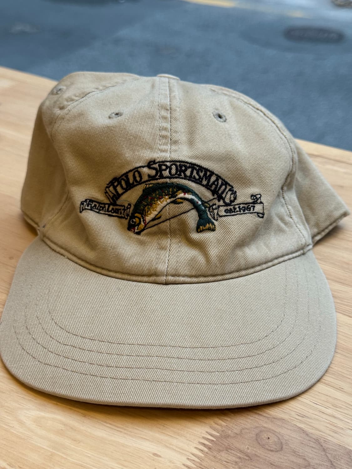 폴로 랄프로렌 90s 스포츠맨 피쉬 볼캡 상품이미지1