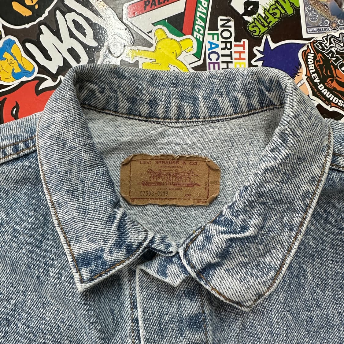 80s USA 리바이스 데님 트러커 자켓 L 상품이미지6