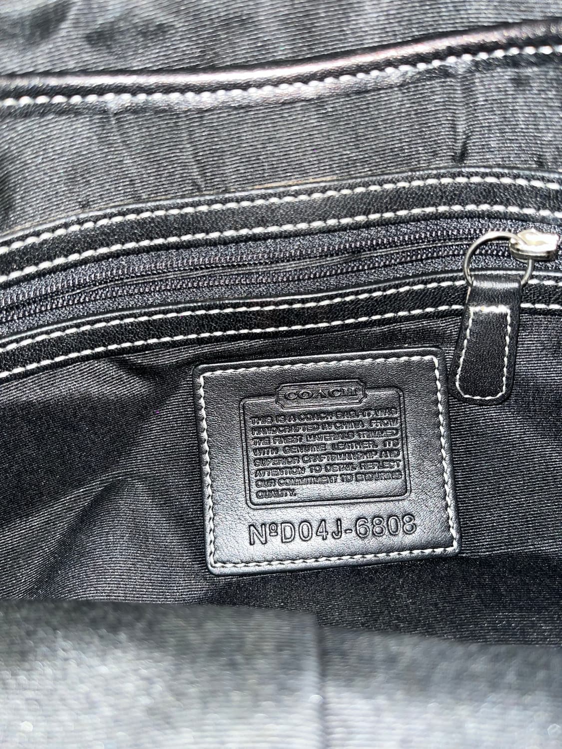 Coach Black Basic Shoulder Bag 상품이미지8