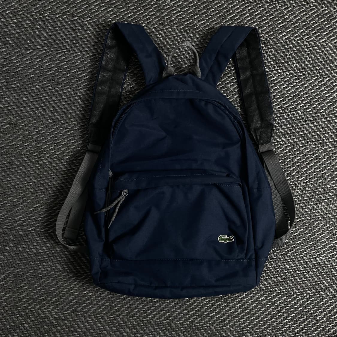 라코스테 자수로고 미니멀 포켓 백팩y 3509 상품이미지3